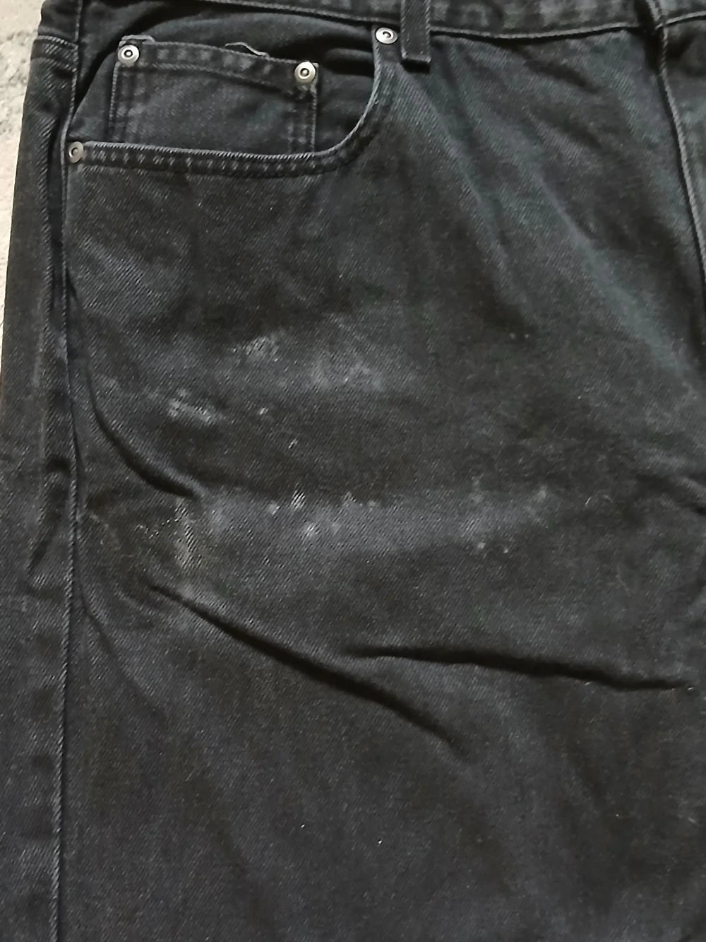George Men's Regular Fit Black Jeans – 42x30